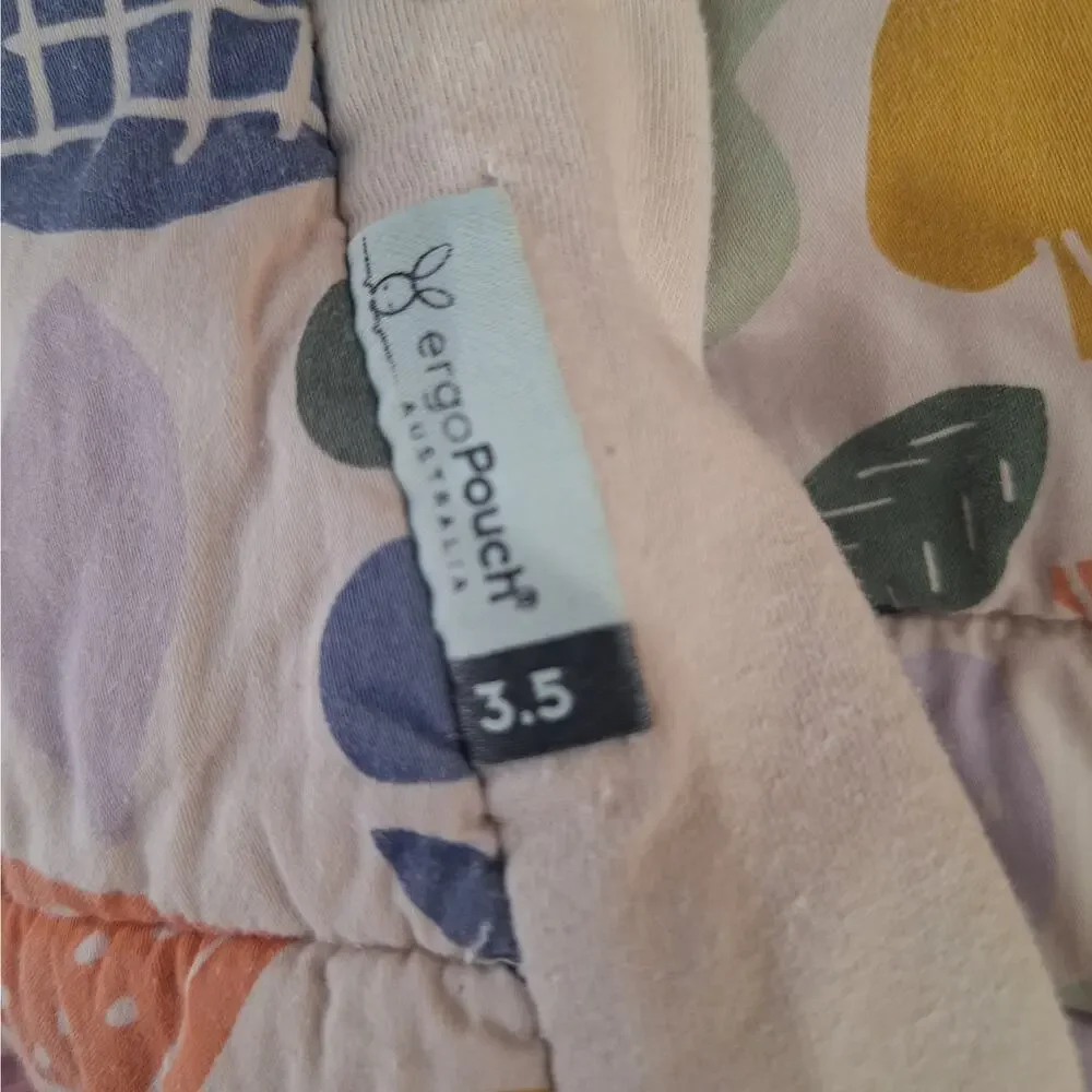 ErgoPouch Australia Sleep Suit Sack 2-4 years Toddler TOG 3.5 Fruit Salad Print